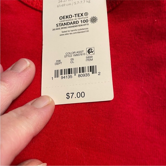 Carter's my first Valentine's Day onesie - Picture 5 of 5